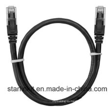 Cable de conexión UTP Cat5e 1.5 FT (0.5 metros) Negro